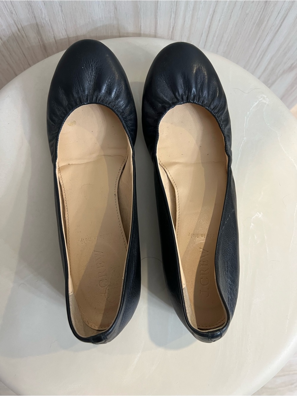 JCrew Leather Ballet Flats